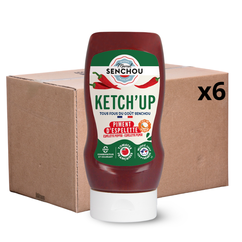 Pur Ketchup Tomate au Piment d'Espelette - Squeeze