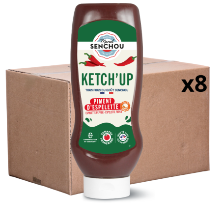 Pur Ketchup Tomate au Piment d'Espelette