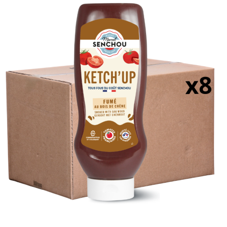 Pur Ketchup fumé au bois de chêne 800g macel senchou