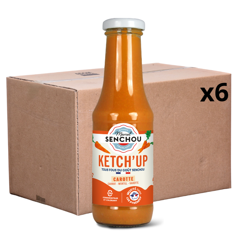 Pur Ketchup Carotte x6